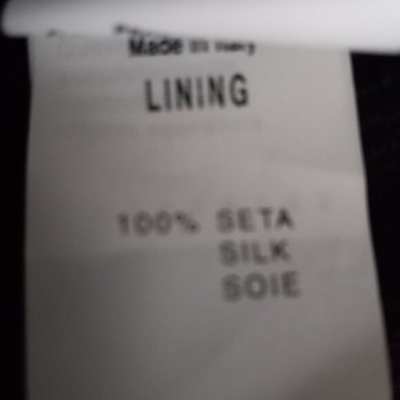 DOLCE & GABBANA BLACK WOOL FUR COLLAR SKIRT SUIT NWT IT 40 US 4 - Picture 15 of 16